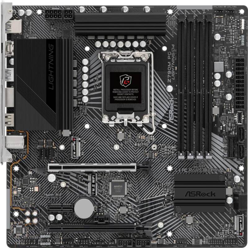 ASRock Z790M PG Lightning D4 von Asrock