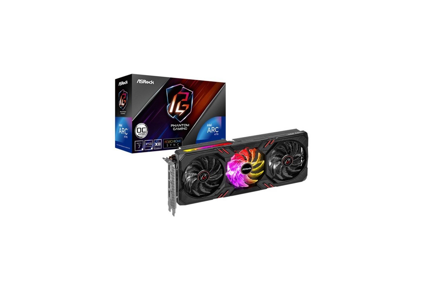 Asrock Arc A770 Grafikkarte Asrock Arc A770 Grafikkarte von Asrock