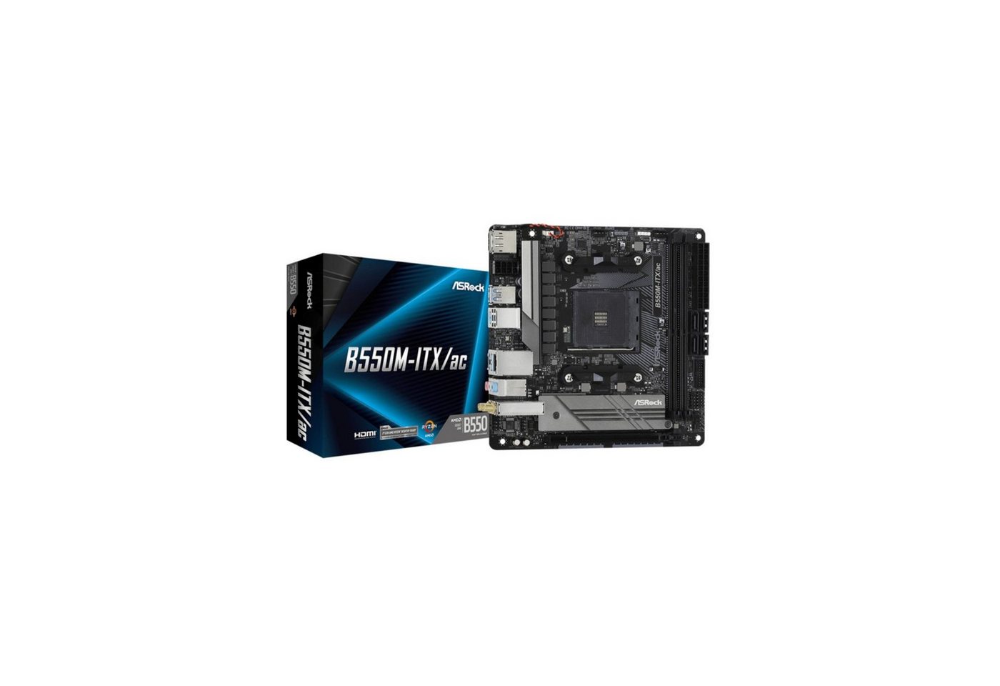 Asrock B550M-ITX/ac Mainboard von Asrock