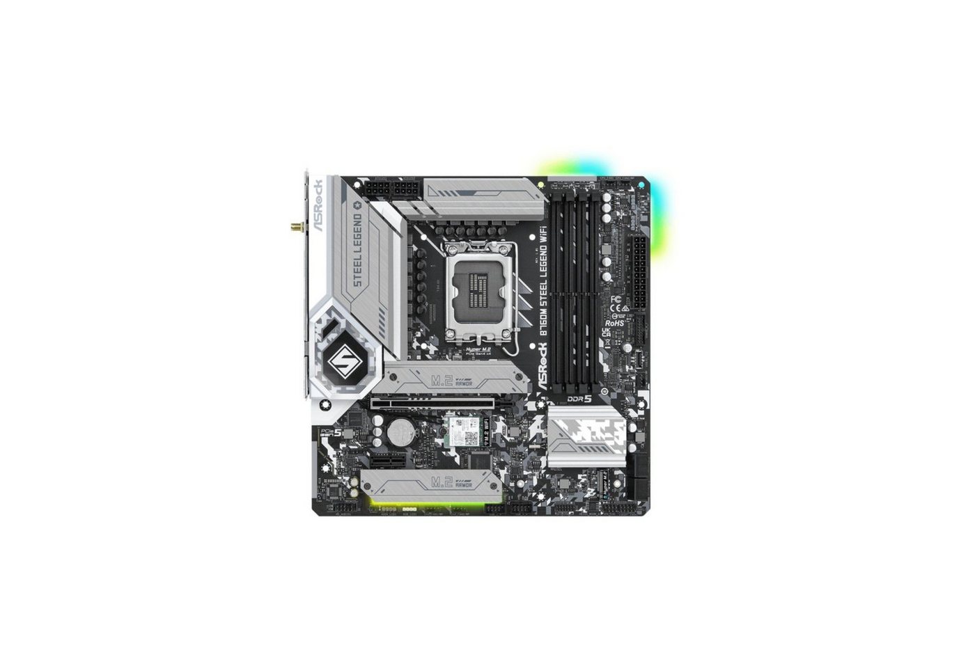 Asrock B760M Steel Legend WiFi Mainboard von Asrock