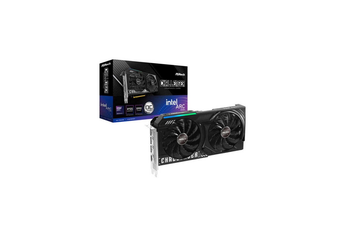 Asrock Intel Arc B580 Challenger 12GB OC Grafikkarte Asrock Intel Arc B580 Challenger 12GB OC Grafikkarte von Asrock