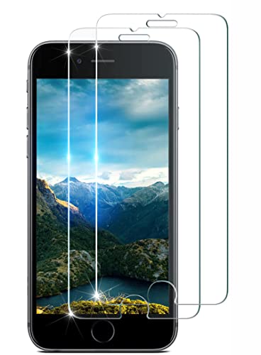 AssKdys Schutzglas für iPhone SE 2022/SE 2020,kompatibel mit iPhone 8/7/6S/6 Schutzfolie(4.7''),9H Härte Panzerfolie, Anti-Bläschen, Anti-Kratzer, Displayschutz folie für iPhone SE 3/2, 2 Stück von AssKdys
