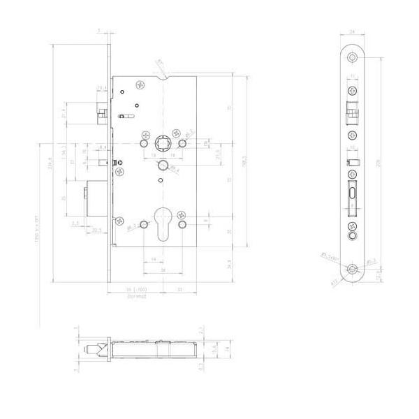 Assa Abloy effeff Mediator Schloss 609-502PZ-----1 Assa Abloy effeff Mediator Schloss 609-502PZ-----1 von Assa Abloy effeff