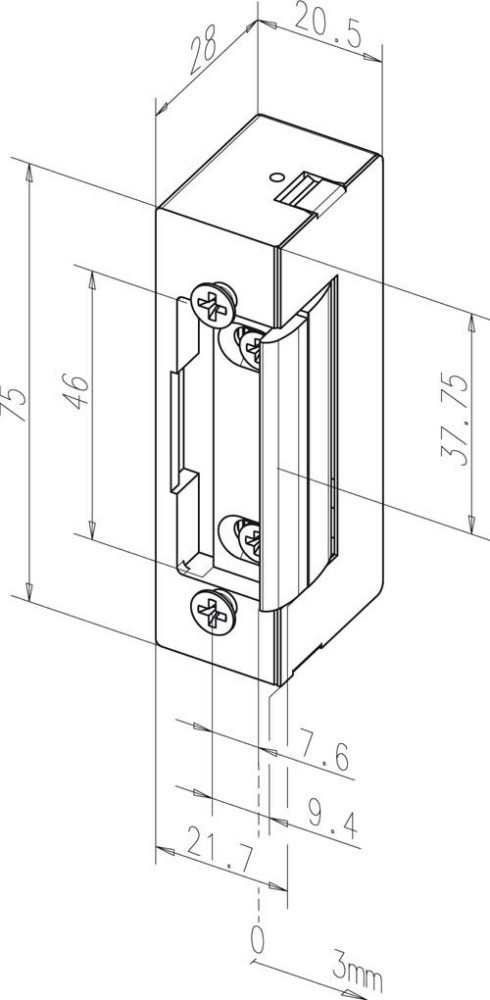 Assa Abloy effeff Türöffner 27----------D11 von Assa Abloy effeff
