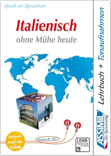 Italienisch ohne Mühe heute. Multimedia-PLUS. Lehrbuch + 4 Audio CDs + CD-ROM von Assimil