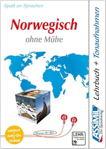 Norwegisch ohne Mühe. Multimedia-PLUS. Lehrbuch + 4 Audio CDs + CD-ROM von Assimil
