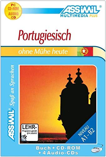 Portugiesisch ohne Mühe heute. Multimedia-PLUS. Lehrbuch + 4 Audio CDs + CD-ROM von Assimil