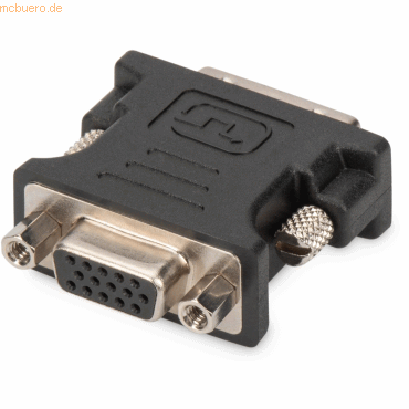 Assmann ASSMANN DVI Adapter DVI(24+5) - HD15 DVI-I Dual Link sw. von Assmann