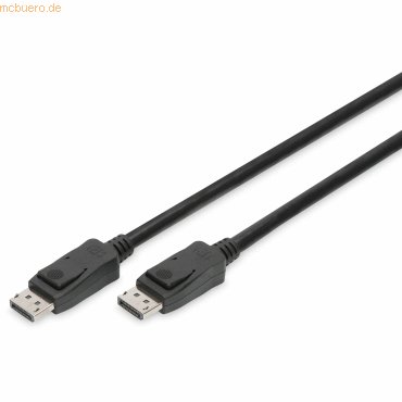 Assmann ASSMANN DisplayPort Kabel DP 2.0m Verriegelung Ultra HD 8K sw. Assmann ASSMANN DisplayPort Kabel DP 2.0m Verriegelung Ultra HD 8K sw. von Assmann