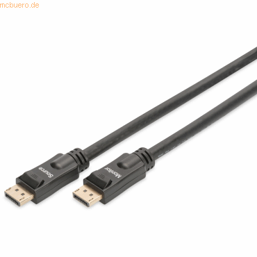 Assmann ASSMANN Displayport Verbindungskabel, DP, m/ amp 20m Assmann ASSMANN Displayport Verbindungskabel, DP, m/ amp 20m von Assmann