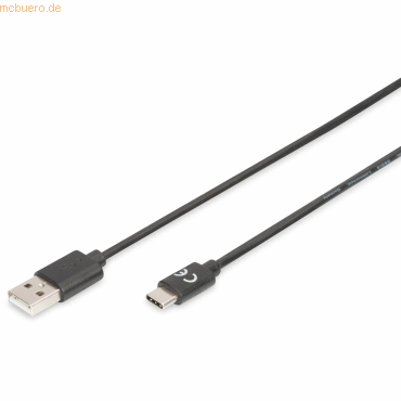 Assmann ASSMANN USB Type-C Anschlusskabel, Type-C - A, 1.8m von Assmann