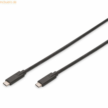 Assmann ASSMANN USB Type-C Gen2 Anschlusskabel, Type-C St/St 1.0m von Assmann