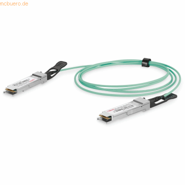 Assmann DIGITUS 100G QSFP28to QSFP28 Active Optical Kabel 10m Assmann DIGITUS 100G QSFP28to QSFP28 Active Optical Kabel 10m von Assmann