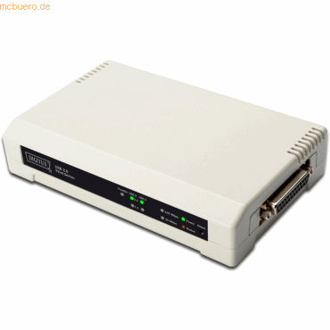 Assmann DIGITUS 2+1 Port Printserver RJ45, USB A, DB-36 Centronics von Assmann