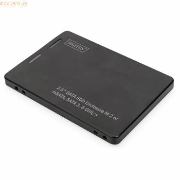 Assmann DIGITUS 2,5- SATA Festplattenadapter M.2 oder mSATA von Assmann