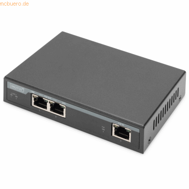 Assmann DIGITUS 2-Port Gigabit 4PPoE Extender, 802.3at, 60 W von Assmann