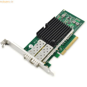 Assmann DIGITUS 2-port SFP+ 10G PCI Expresskarte flache Halterung von Assmann