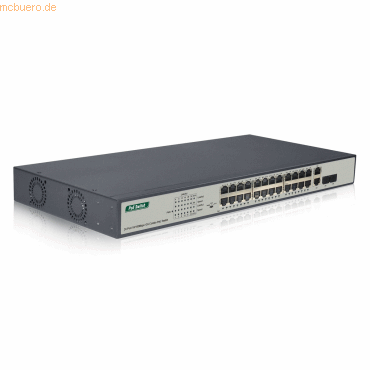 Assmann DIGITUS 24-Port Fast Ethernet PoE Switch von Assmann