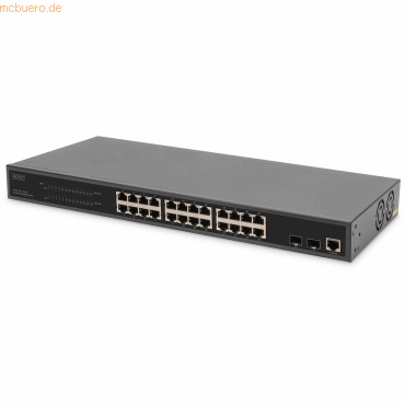 Assmann DIGITUS 24 Port L2 Managed Gigabit Ethernet PoE Switch von Assmann