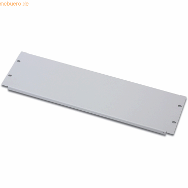 Assmann DIGITUS 3HE Blindabdeckplatte Grau von Assmann