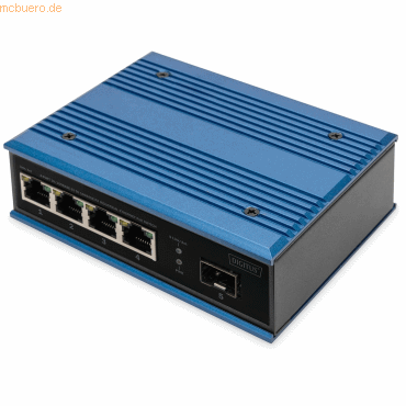 Assmann DIGITUS 4-Port 10/100Base-TX to 100Base-FX Ind. Ethern. Switch Assmann DIGITUS 4-Port 10/100Base-TX to 100Base-FX Ind. Ethern. Switch von Assmann
