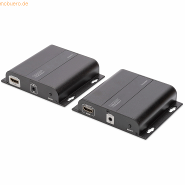 Assmann DIGITUS 4K HDMI Extender Set über IP 120m via Kabel Set von Assmann