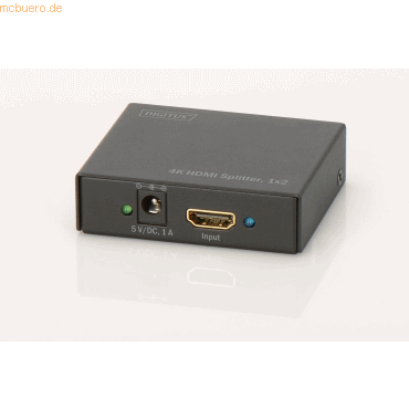 Assmann DIGITUS 4K HDMI Splitter 1x2, unterstützt 4K2K,3D Video Format Assmann DIGITUS 4K HDMI Splitter 1x2, unterstützt 4K2K,3D Video Format von Assmann