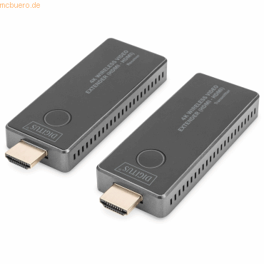 Assmann DIGITUS 4K Wireless HDMI Extender Set, 30 m HDMI - HDMI von Assmann