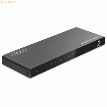 Assmann DIGITUS 5x1 HDMI Switch, 4K/60Hz HDCP 2.3 Assmann DIGITUS 5x1 HDMI Switch, 4K/60Hz HDCP 2.3 von Assmann