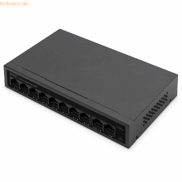 Assmann DIGITUS 8+2 Port GE PoE Switch Assmann DIGITUS 8+2 Port GE PoE Switch von Assmann