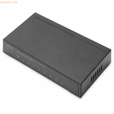 Assmann DIGITUS 8-Port Gigabit Switch, Desktop,Unmanaged,Metallgehäuse von Assmann