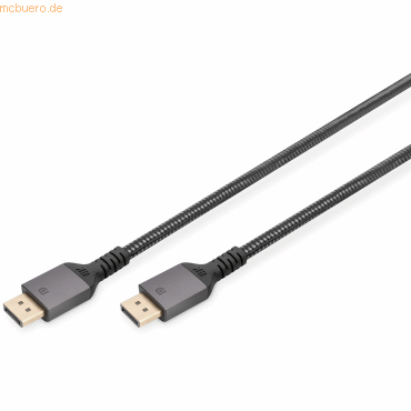 Assmann DIGITUS 8K DisplayPort Anschlusskabel 1.4 Version 3m Assmann DIGITUS 8K DisplayPort Anschlusskabel 1.4 Version 3m von Assmann