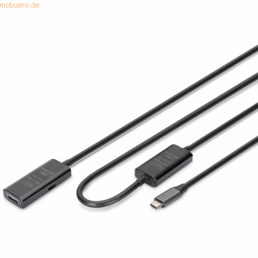 Assmann DIGITUS Aktives USB 3.2 Gen1 5G Verläng. USB-C - USB-A, 10m Assmann DIGITUS Aktives USB 3.2 Gen1 5G Verläng. USB-C - USB-A, 10m von Assmann