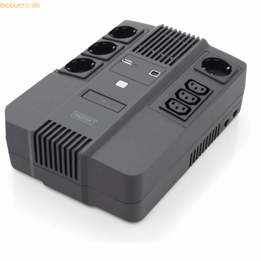 Assmann DIGITUS All-in-One USV, 600VA/360W, LED Assmann DIGITUS All-in-One USV, 600VA/360W, LED von Assmann