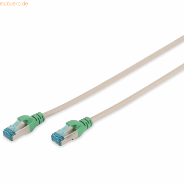 Assmann DIGITUS CAT 5e F-UTP Crossover-Patchk. Cu, PVC AWG 26/7,1 m,GR Assmann DIGITUS CAT 5e F-UTP Crossover-Patchk. Cu, PVC AWG 26/7,1 m,GR von Assmann