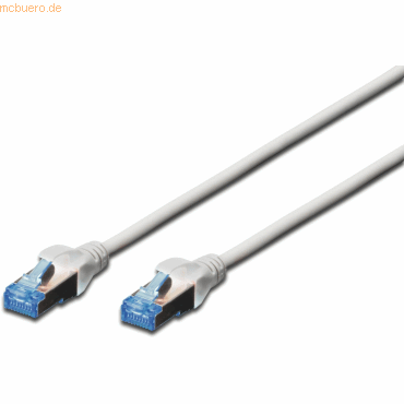 Assmann DIGITUS CAT 5e SF-UTP Patchk. Cu, PVC AWG 26/7, 1 m, GR von Assmann