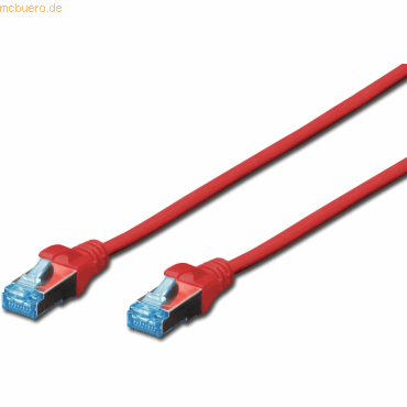 Assmann DIGITUS CAT 5e SF-UTP Patchk. Cu, PVC AWG 26/7, 1 m, RT Assmann DIGITUS CAT 5e SF-UTP Patchk. Cu, PVC AWG 26/7, 1 m, RT von Assmann