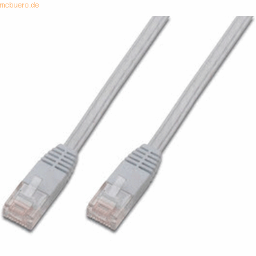 Assmann DIGITUS CAT 5e U-UTP Flachband-Patchk. Cu, PVC AWG 30/7,3 m,WS von Assmann