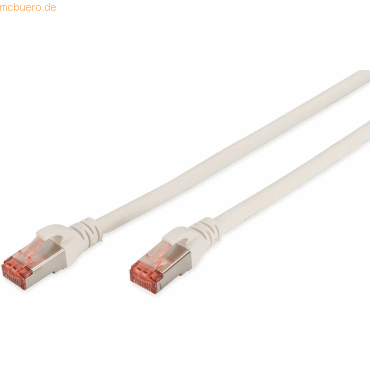 Assmann DIGITUS CAT 6 S-FTP Patchk. Cu, LSZH AWG 27/7, 1 m, WS Assmann DIGITUS CAT 6 S-FTP Patchk. Cu, LSZH AWG 27/7, 1 m, WS von Assmann