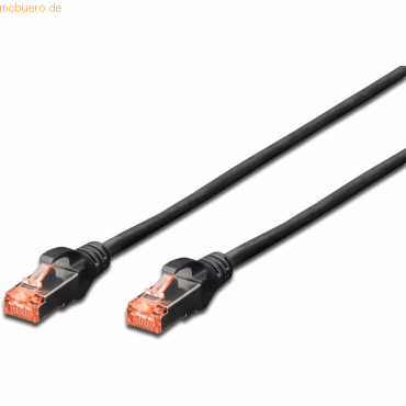 Assmann DIGITUS CAT 6 S-FTP Patchk. Cu, LSZH AWG 27/7, 3 m, SW Assmann DIGITUS CAT 6 S-FTP Patchk. Cu, LSZH AWG 27/7, 3 m, SW von Assmann