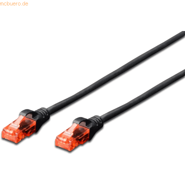 Assmann DIGITUS CAT 6 U-UTP Patchk. Cu, LSZH AWG 26/7, 10 m, SW Assmann DIGITUS CAT 6 U-UTP Patchk. Cu, LSZH AWG 26/7, 10 m, SW von Assmann