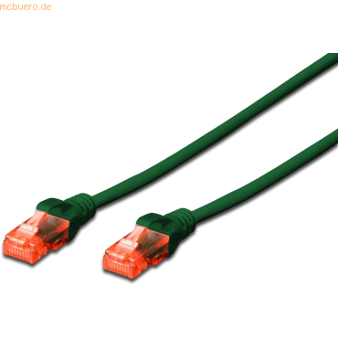 Assmann DIGITUS CAT 6 U-UTP Patchk. Cu, LSZH AWG 26/7, 3 m, GN von Assmann