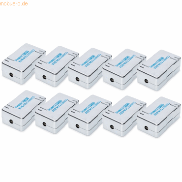 Assmann DIGITUS CAT 6 Verbindungsmodul für Twisted Pair Kabel 10 Stk. Assmann DIGITUS CAT 6 Verbindungsmodul für Twisted Pair Kabel 10 Stk. von Assmann
