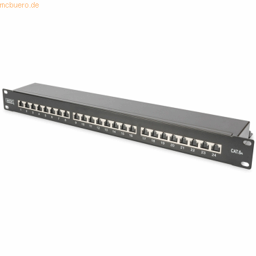 Assmann DIGITUS CAT 6A, Klasse EA Patch Panel, geschirmt von Assmann