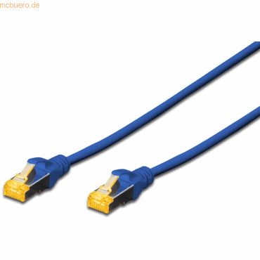 Assmann DIGITUS CAT 6A S-FTP Patchk. Cu, LSZH AWG 26/7, 5 m, BL Assmann DIGITUS CAT 6A S-FTP Patchk. Cu, LSZH AWG 26/7, 5 m, BL von Assmann