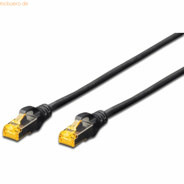 Assmann DIGITUS CAT 6A S-FTP Patchk. Cu, LSZH AWG 26/7, 5 m, SW Assmann DIGITUS CAT 6A S-FTP Patchk. Cu, LSZH AWG 26/7, 5 m, SW von Assmann