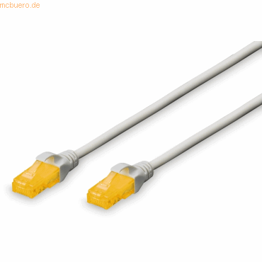 Assmann DIGITUS CAT 6A U-UTP Patchk. Cu, LSZH AWG 26/7, 5 m, GR Assmann DIGITUS CAT 6A U-UTP Patchk. Cu, LSZH AWG 26/7, 5 m, GR von Assmann