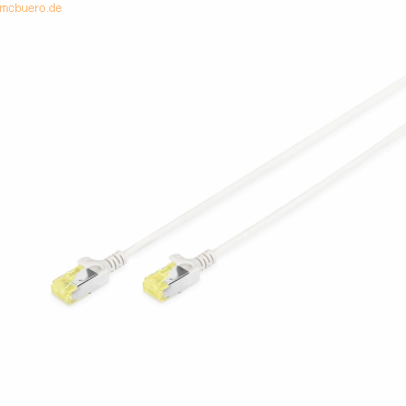 Assmann DIGITUS CAT 6A U-UTP slim Patchk. Cu, LSZH AWG 28/7, 2 m, GR Assmann DIGITUS CAT 6A U-UTP slim Patchk. Cu, LSZH AWG 28/7, 2 m, GR von Assmann