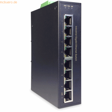 Assmann DIGITUS DN-651108 Industrieller 8-Port Gigabit Switch von Assmann