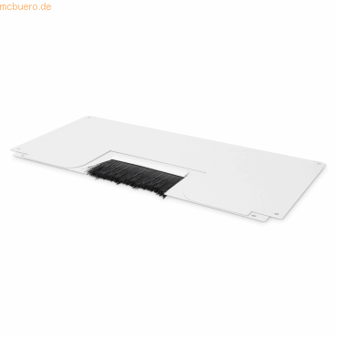 Assmann DIGITUS Dach- oder Bodenplatte für Patchhalter + Bürstenleiste von Assmann
